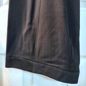 Vintage Milly boot cut black dress pants size 2 inseam 33!